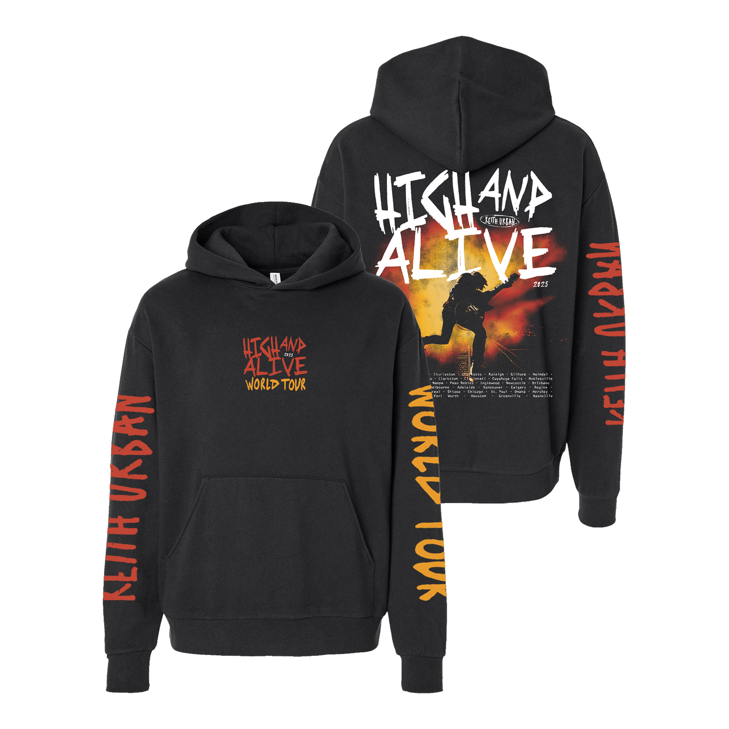 HIGH AND ALIVE WORLD TOUR 2025 Hoodie