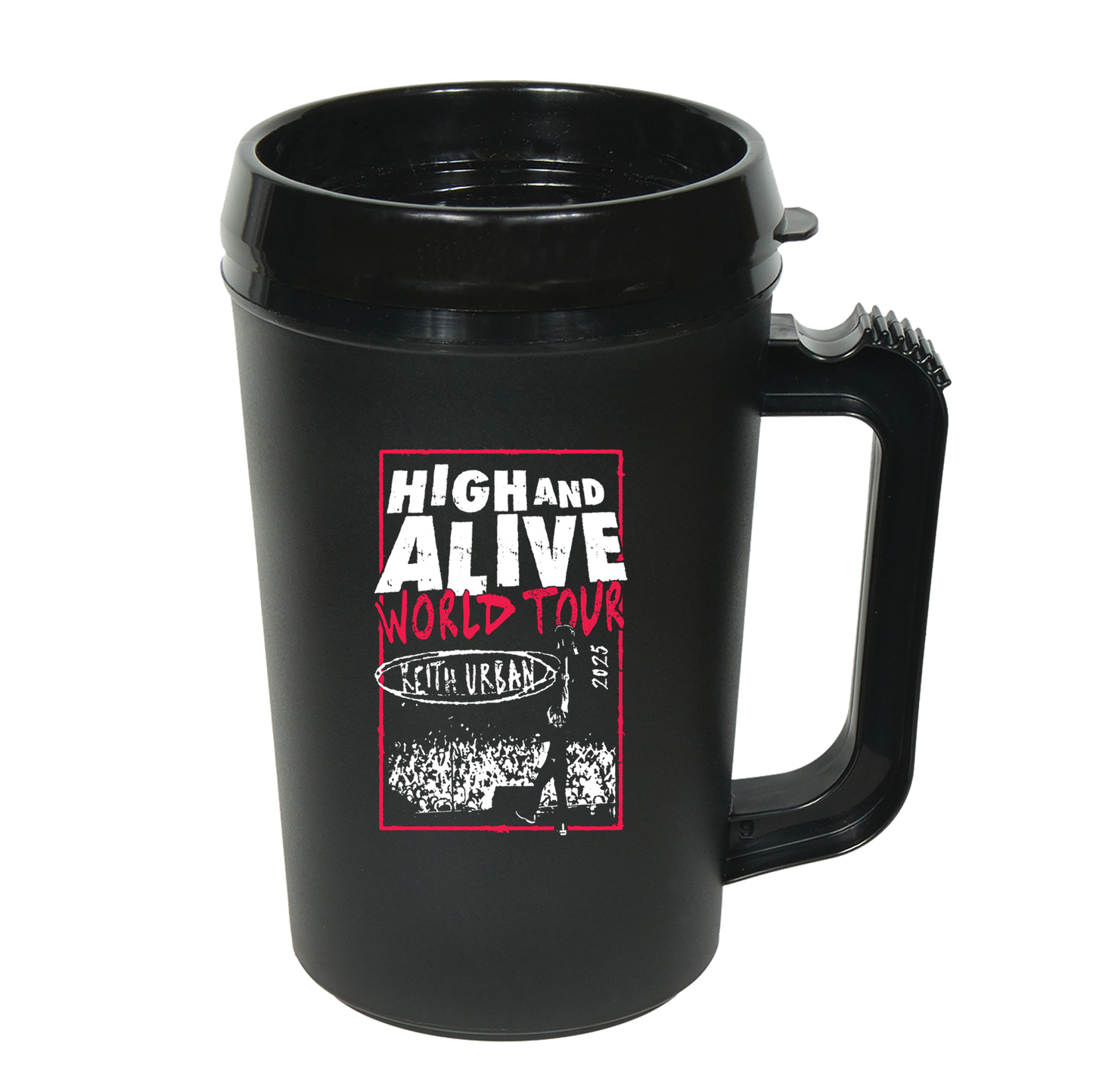 HIGH AND ALIVE WORLD TOUR 2025 Retro Thermos