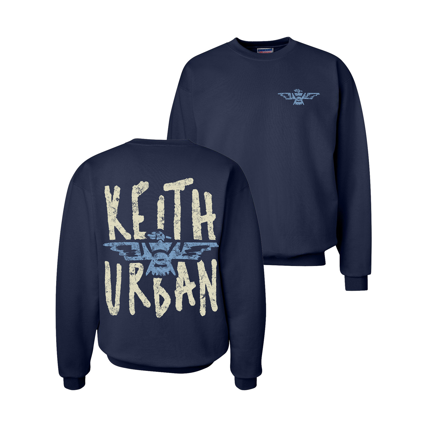 Navy Blue Phoenix Crewneck