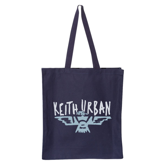 Navy Blue Phoenix Tote